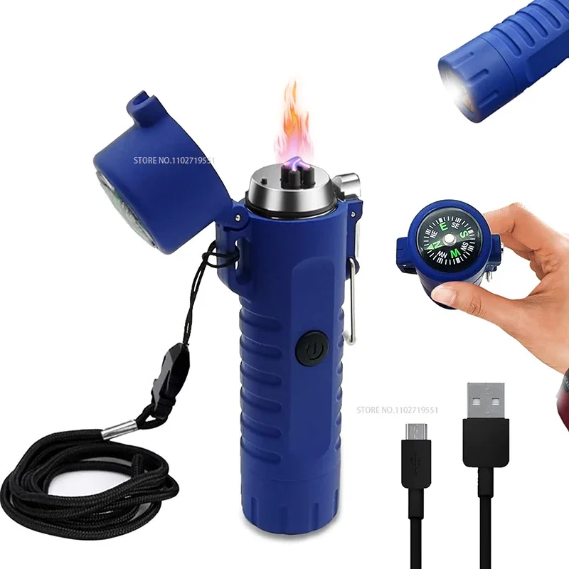 Outdoor Adventure Kit - USB Rechargeable Dual Arc Plasma Lighter