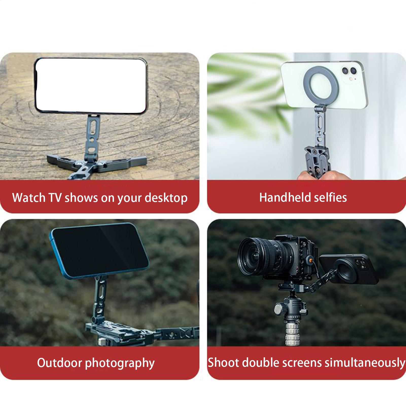 Outdoor Adventure Degree - Magnetic Phone Stand For Desk Folding