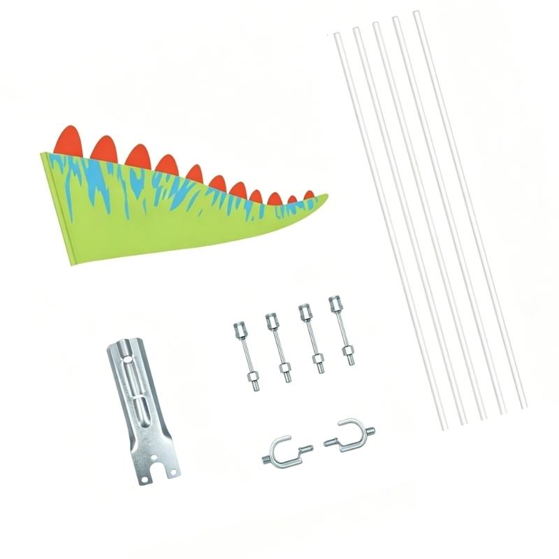 Outdoor Adventure Degree - R6FE 360 Degree Warning Cartoon Flag