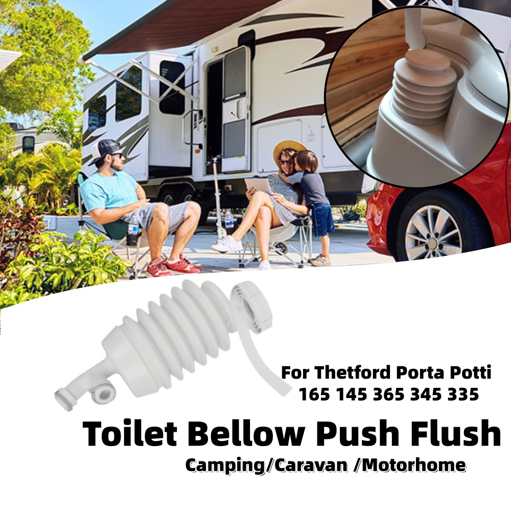 Outdoor Adventures - Toilet Bellow Push Flush For Thetford