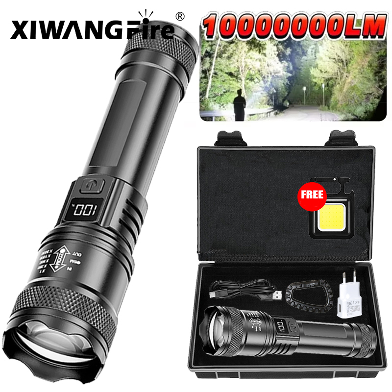 Outdoor Adventure Camp - Ultra Bright LED Flashlight 2000LM Type-C