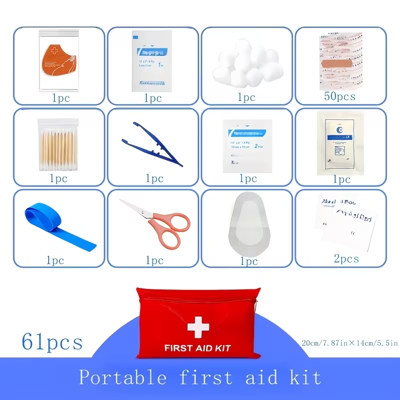 Outdoor Adventure Kit - Outdoor First Aid Kit with Portable