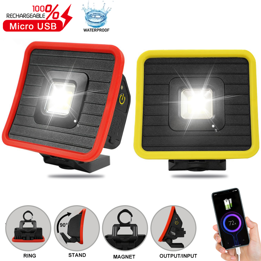 Outdoor Adventure Jobs - Portable LED Work Light USB Rechargeable
