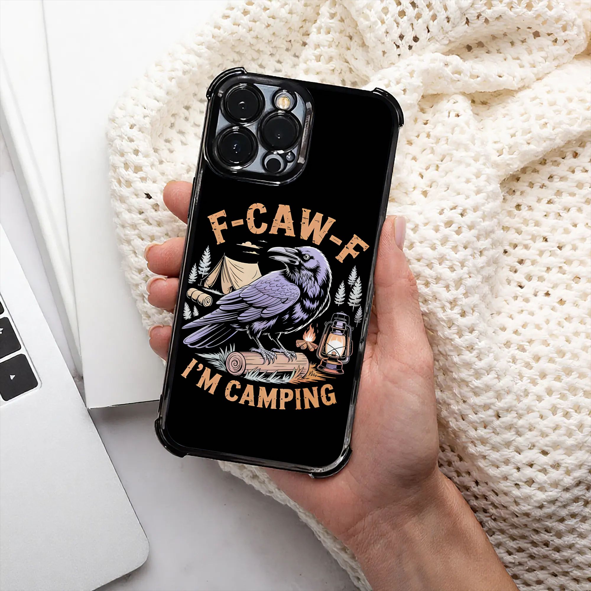 Funny Raven F CAW F I'm Campin - огляд і ціна Outdoor Adventure Camp