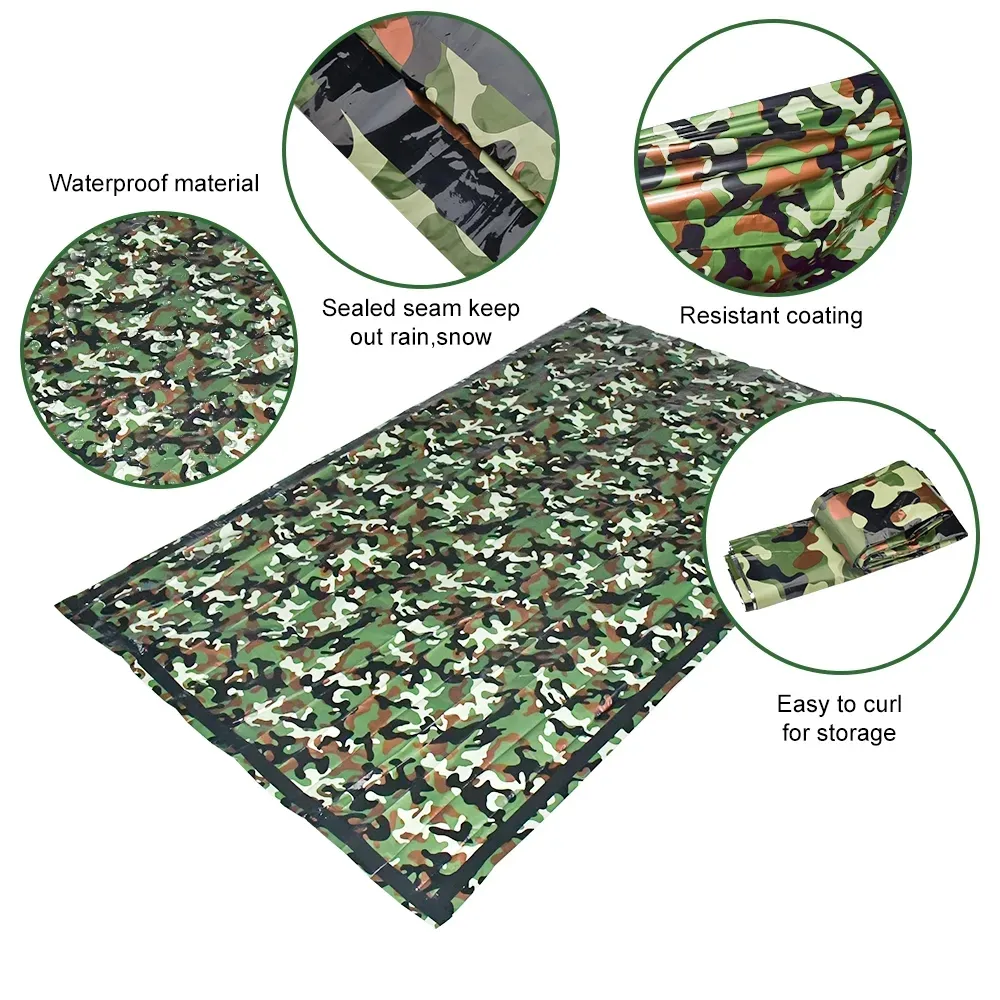 PE Emergency Sleeping Bag Camo - огляд і ціна Outdoor Adventure Kit