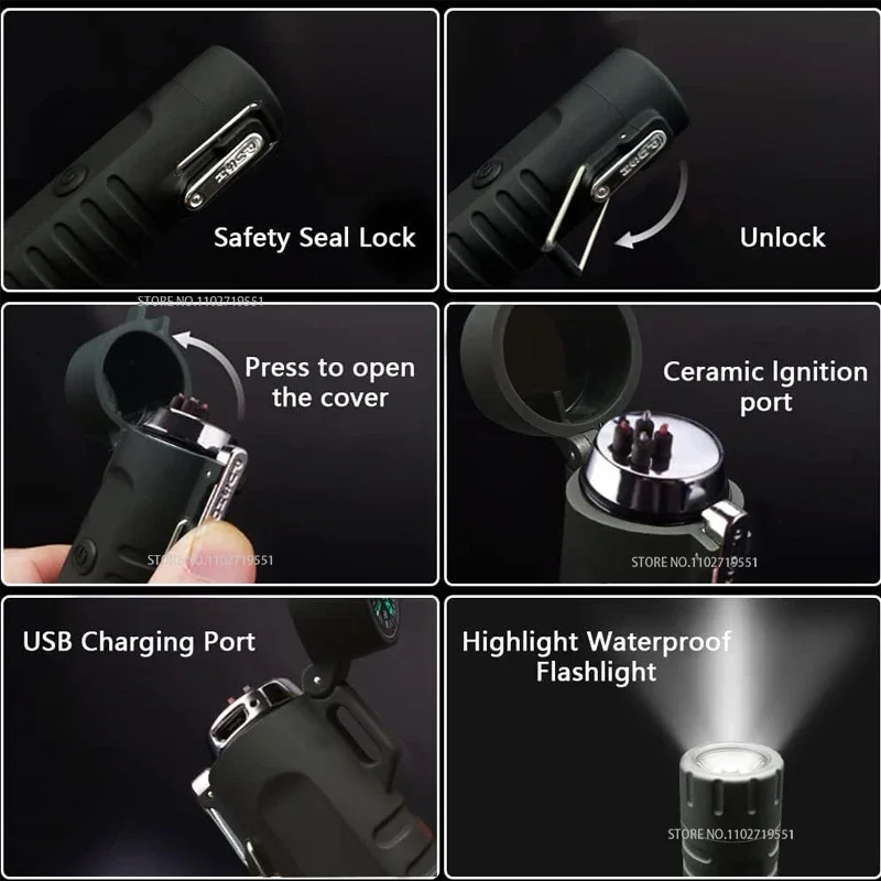 USB Rechargeable Dual Arc Plas - огляд і ціна Outdoor Adventure Kit
