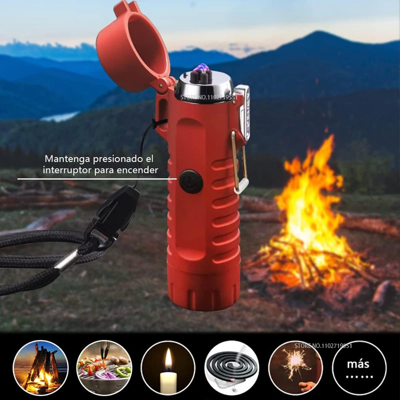 USB Rechargeable Dual Arc Plas - огляд і ціна Outdoor Adventure Kit