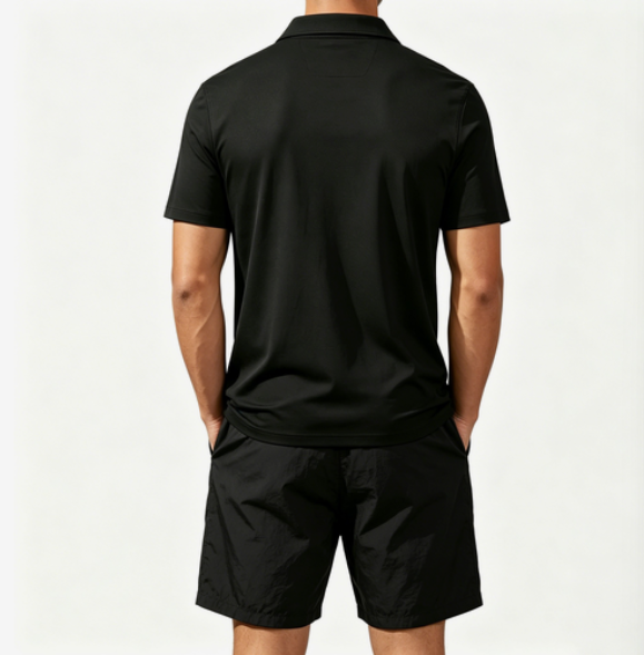 Men's Short-Sleeved Polo Shirt - огляд і ціна Outdoor Adventures