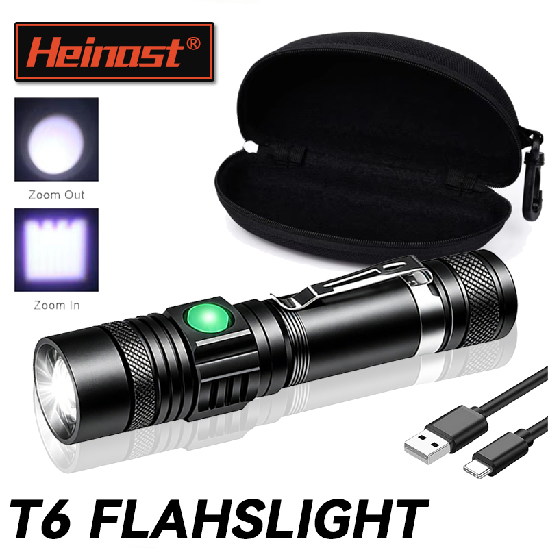 T6 LED Rechargeable Flashlight - огляд і ціна Outdoor Adventure Camp