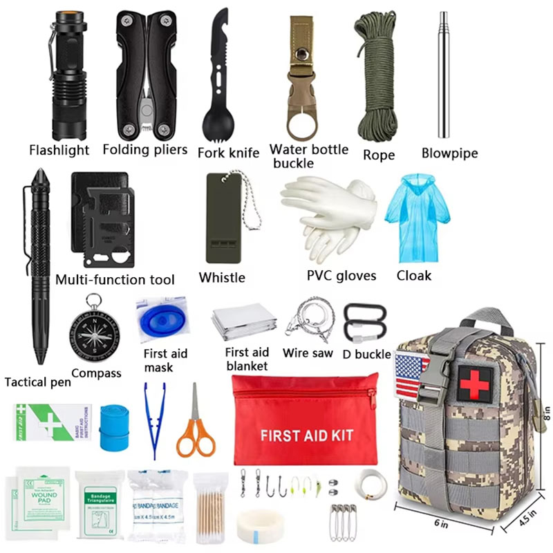 Survival First Aid Kit Surviva - огляд і ціна Outdoor Adventure Kit