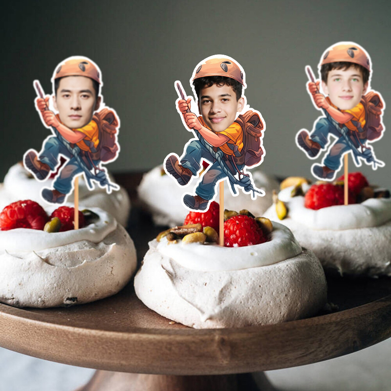 12/24pcs Custom Mountain Climb - огляд і ціна Outdoor Adventure Birthday Party