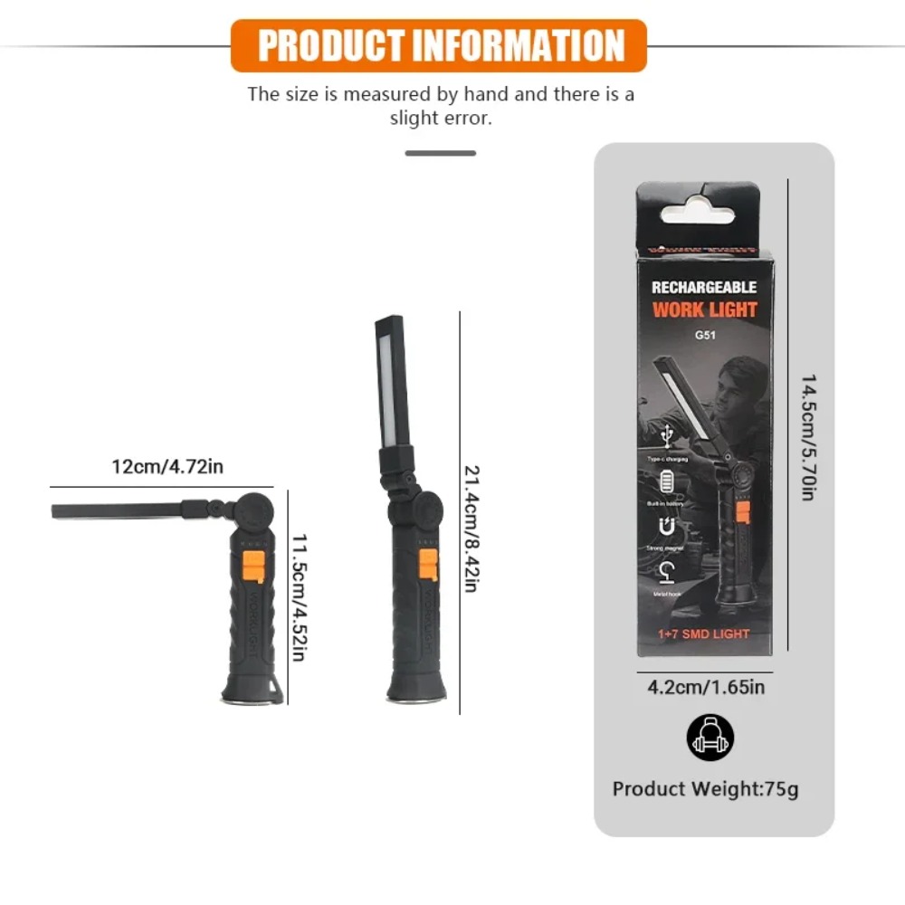 Portable COB LED Flashlight US - огляд і ціна Outdoor Adventures