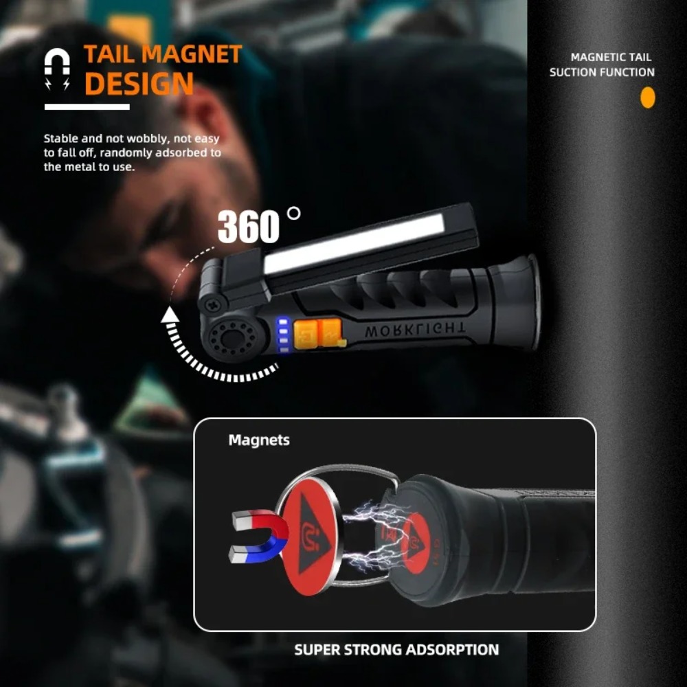 Portable COB LED Flashlight US - огляд і ціна Outdoor Adventures