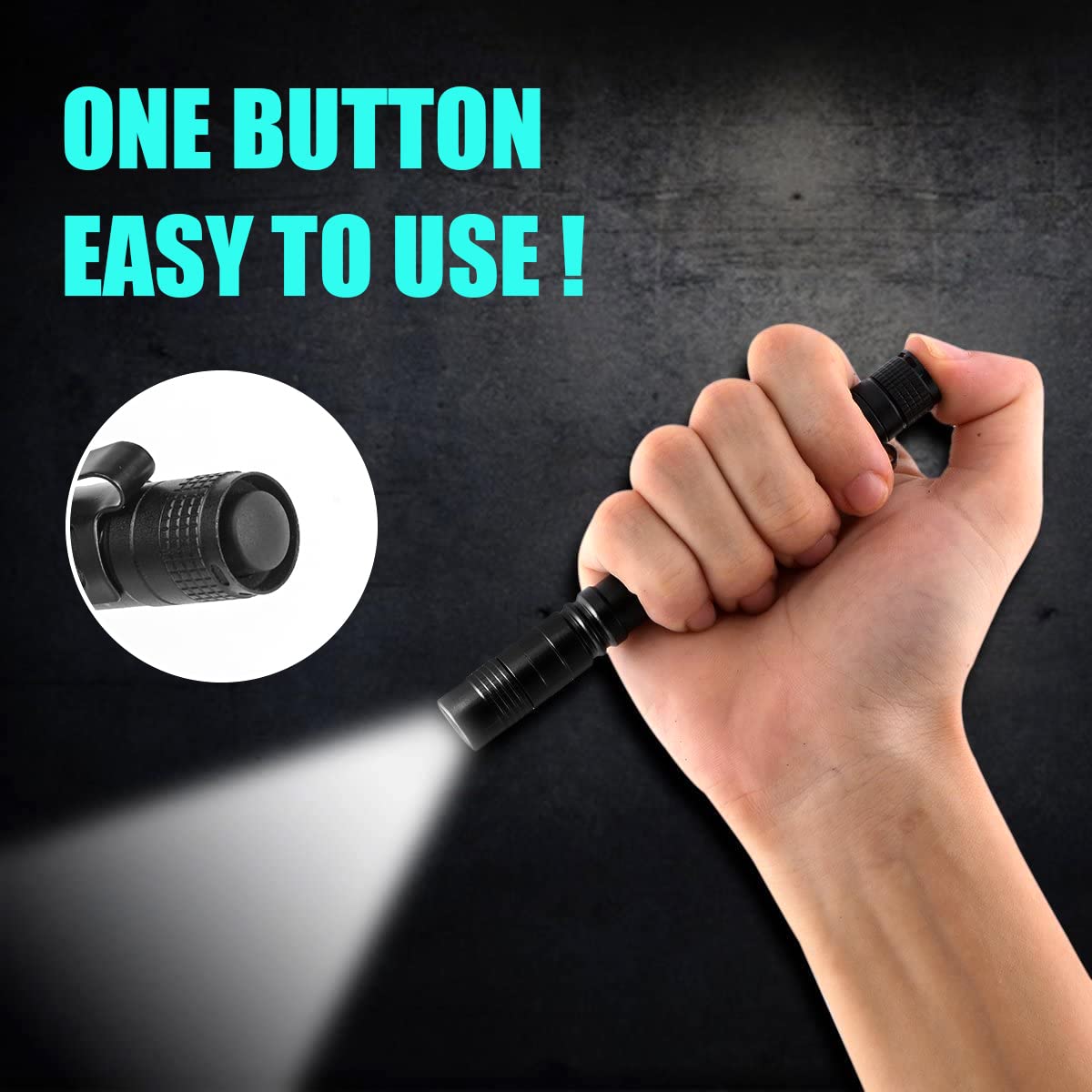 Portable Mini LED Pen Flashlig - огляд і ціна Outdoor Adventure Camp