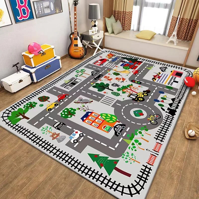 Colorful Kids City Map Play Ma - огляд і ціна Outdoor Adventure For Kids