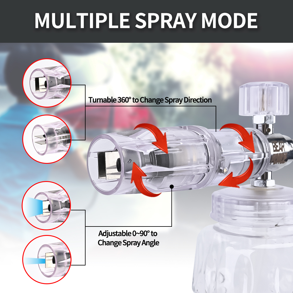 Pressure Washer Aluminum Foam  - огляд і ціна Bear Spray Clip