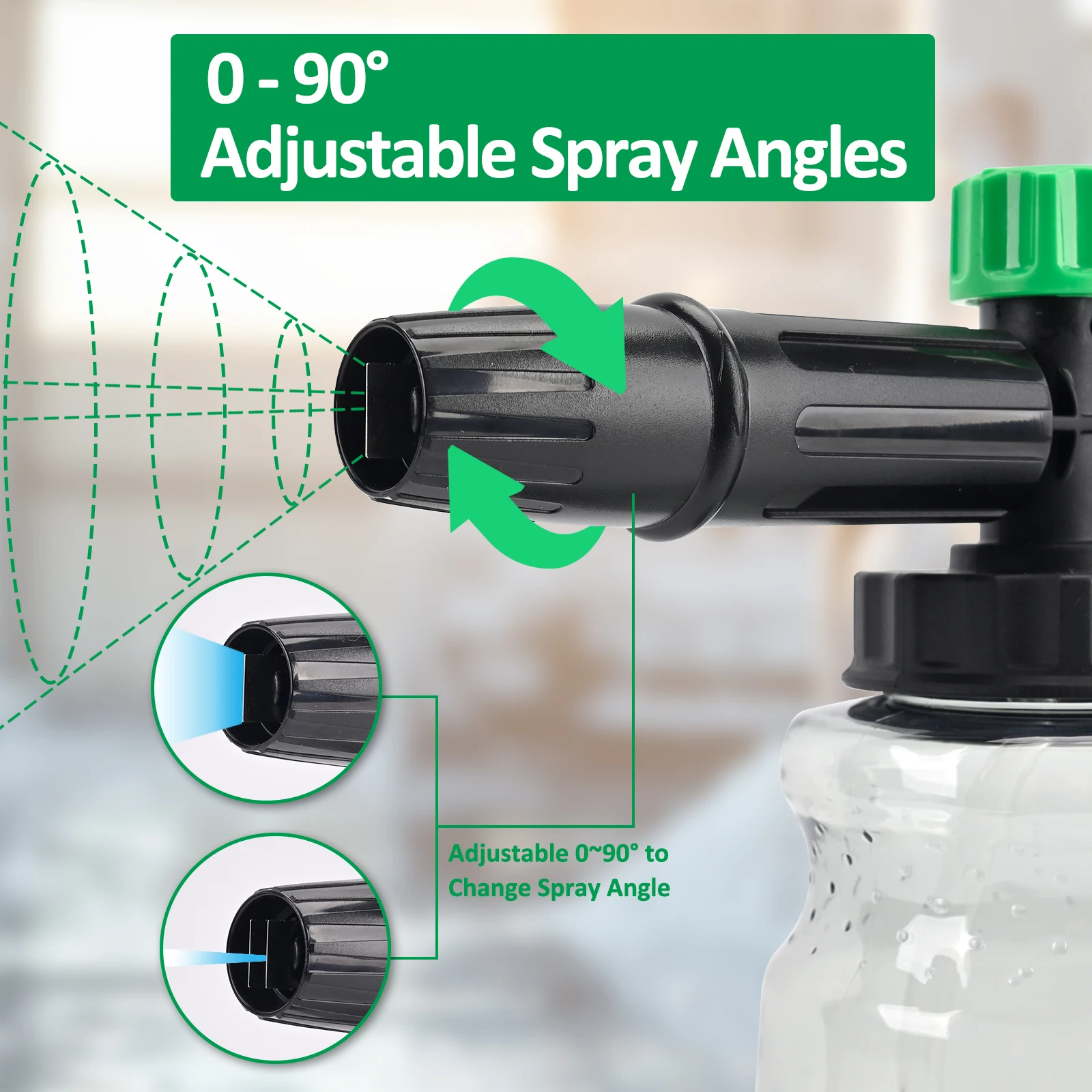 Pressure Washer Foam Lance Foa - огляд і ціна Bear Spray Clip