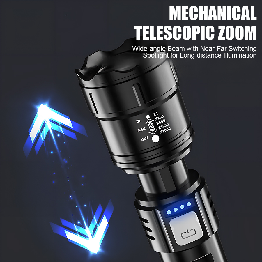 High Power P50 LED Flashlight  - огляд і ціна Outdoor Adventures