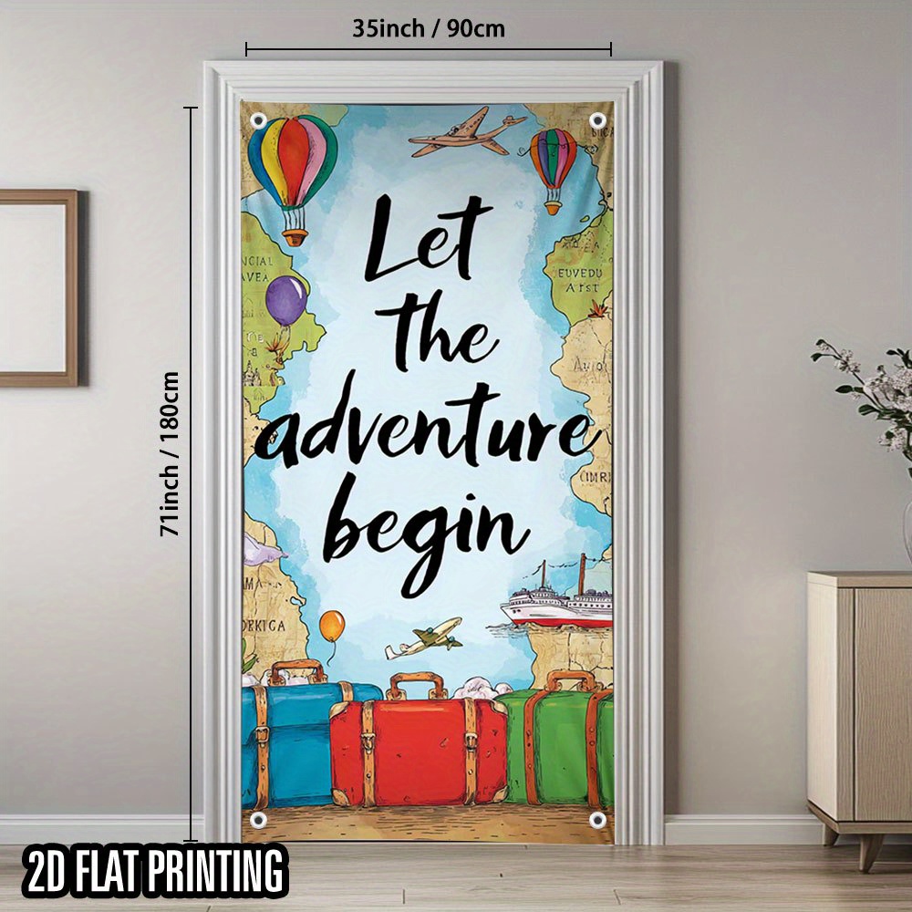 2D door curtain, 1 piece. An o - огляд і ціна Outdoor Adventure Birthday Party