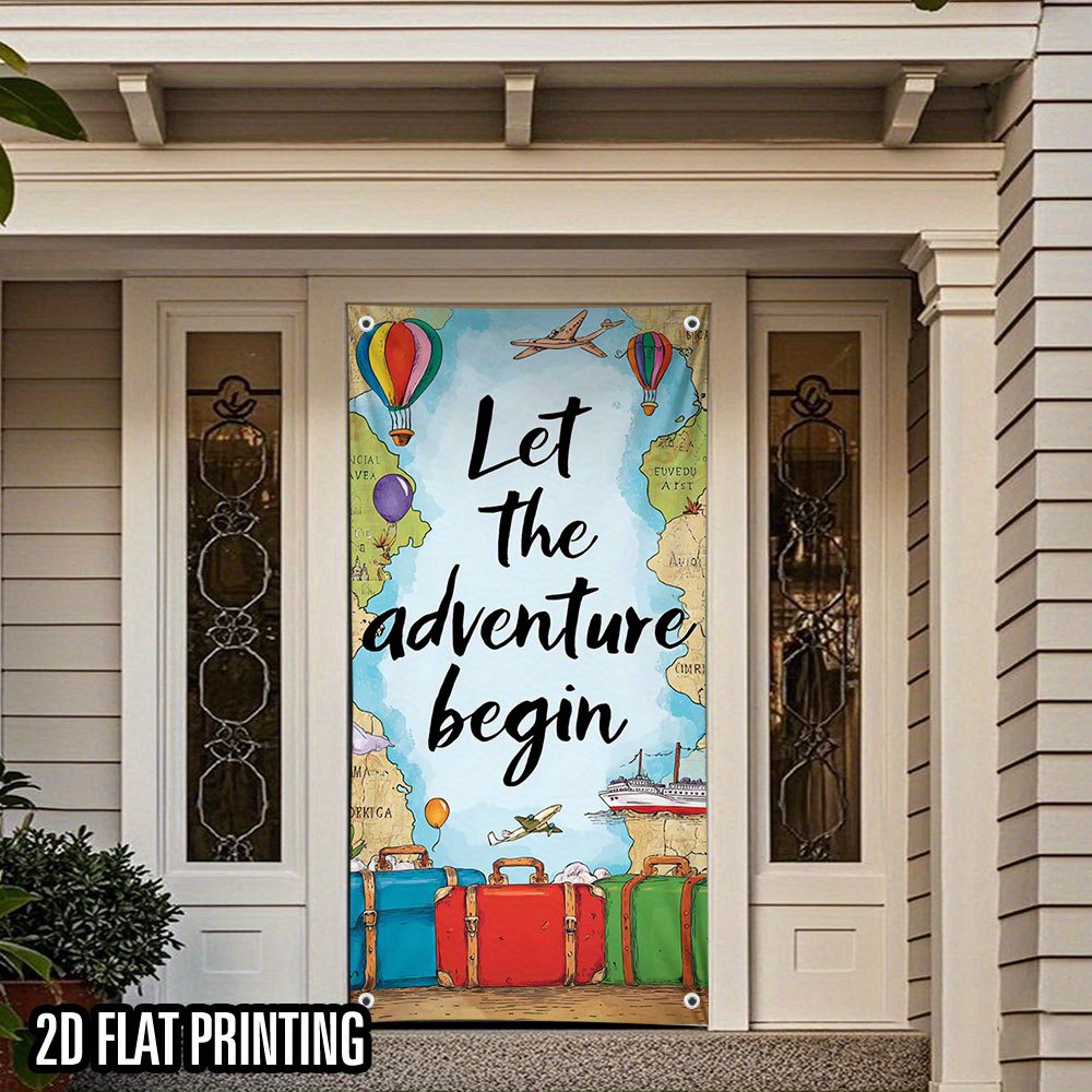 2D door curtain, 1 piece. An o - огляд і ціна Outdoor Adventure Birthday Party