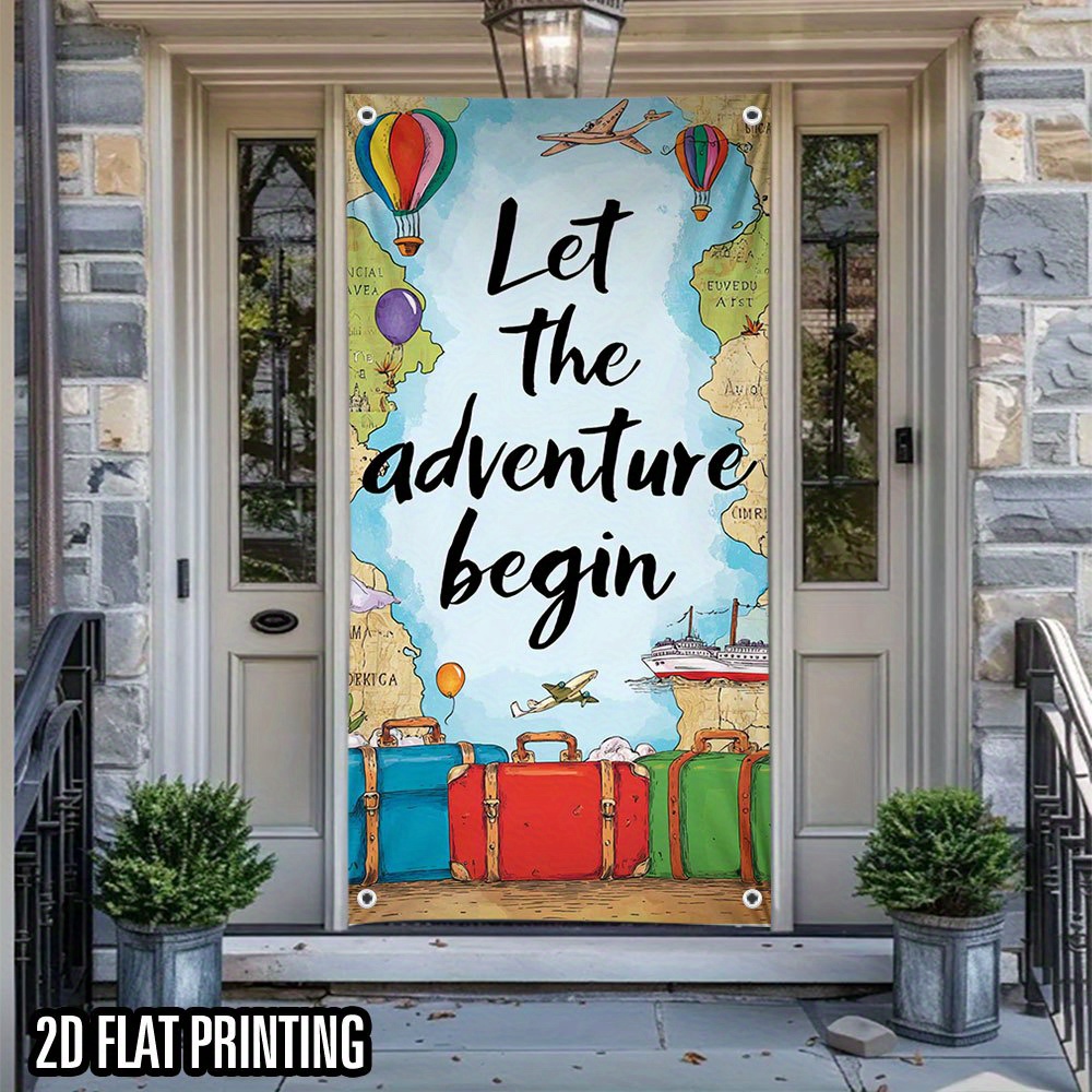 2D door curtain, 1 piece. An o - огляд і ціна Outdoor Adventure Birthday Party