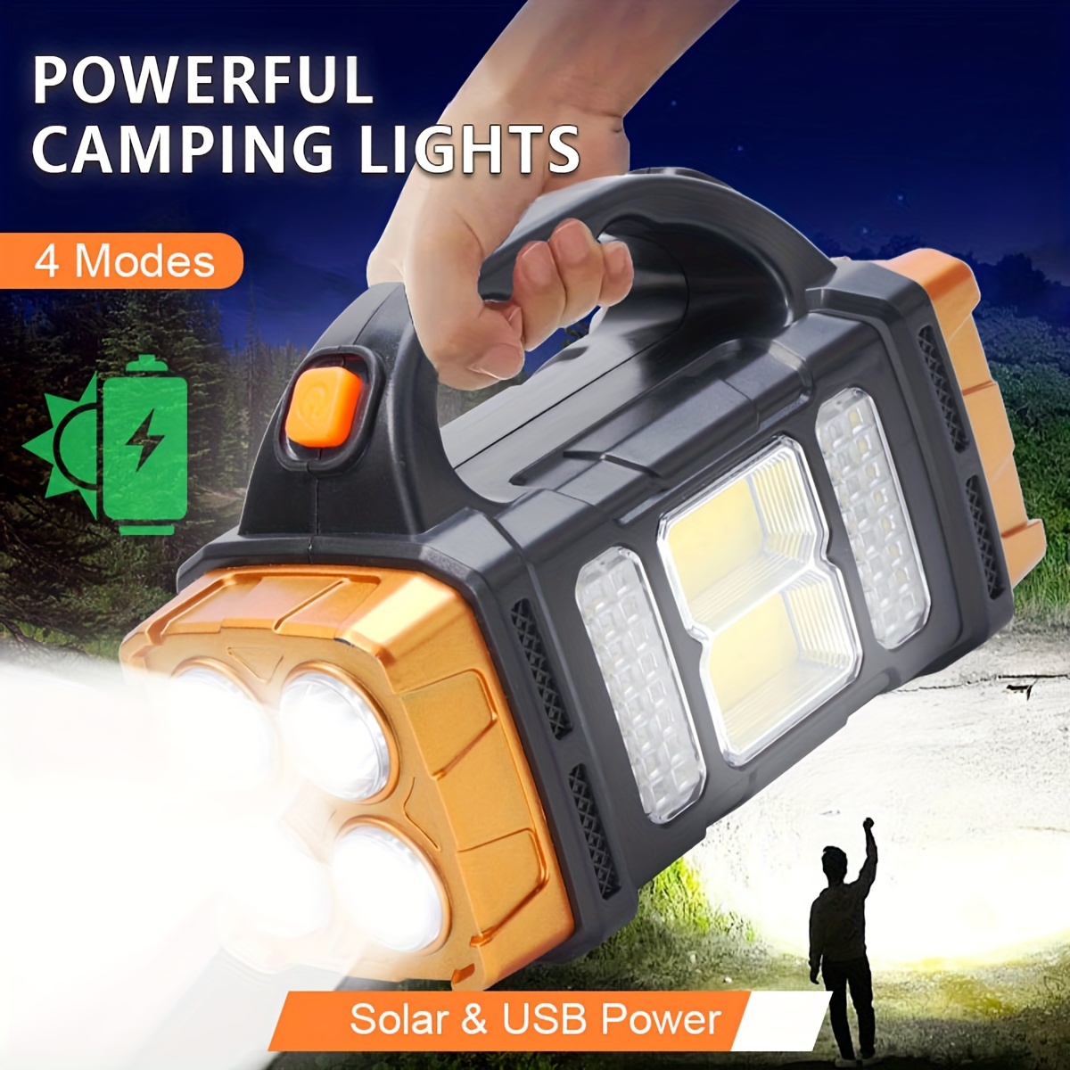 New Upgrade Rechargeable High  - огляд і ціна Outdoor Adventure Camp