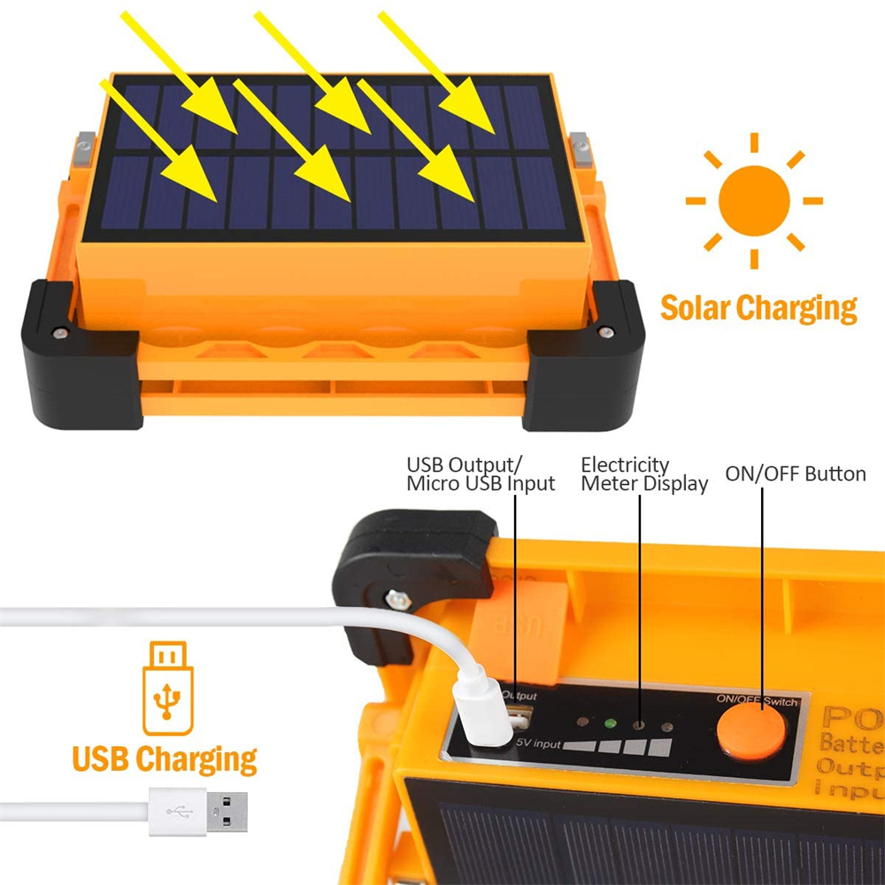 350W Rechargeable LED Solar Wo - огляд і ціна Outdoor Adventure Jobs