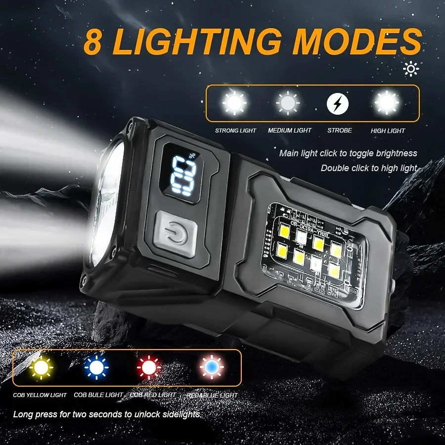 2/1Pcs Portable Flashlight Sup - огляд і ціна Outdoor Adventure Camp