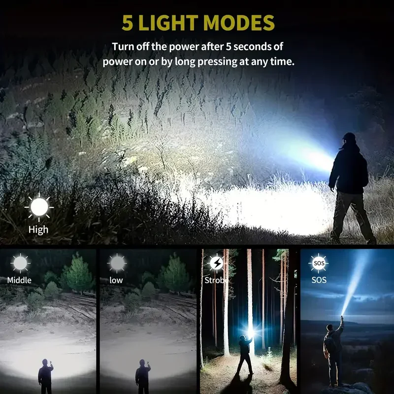 Ultra Powerful Flashlight Conc - огляд і ціна Outdoor Adventure Camp
