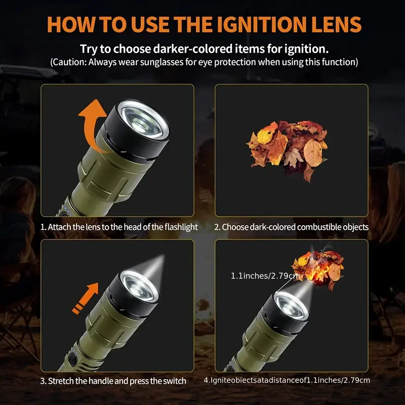 Ultra Powerful Flashlight Conc - огляд і ціна Outdoor Adventure Camp