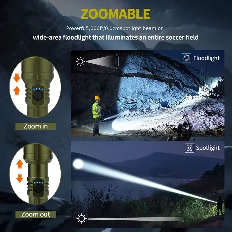 Ultra Powerful Flashlight Conc - огляд і ціна Outdoor Adventure Camp