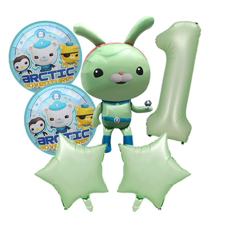 Octonauts Foil Balloons Set Se - огляд і ціна Outdoor Adventure Birthday Party