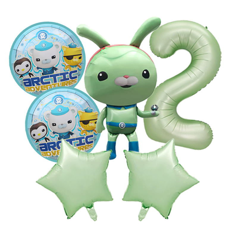 Octonauts Foil Balloons Set Se - огляд і ціна Outdoor Adventure Birthday Party