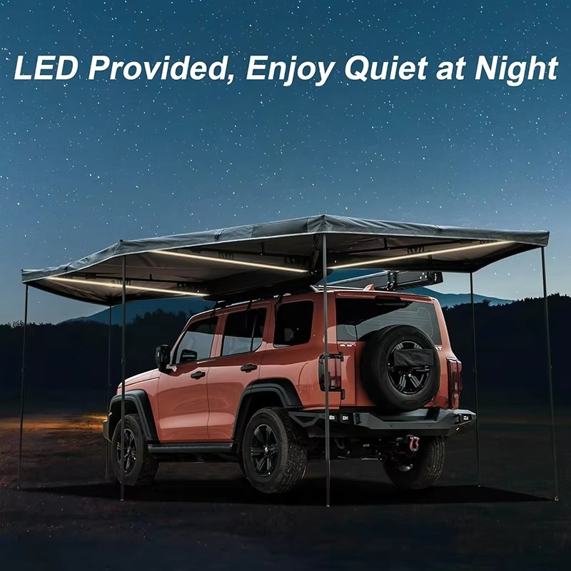 Foxwing Car Rooftop Tent with  - огляд і ціна Outdoor Adventure Degree