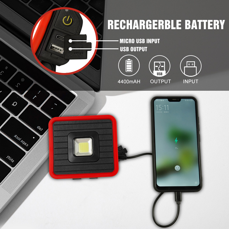 Portable LED Work Light USB Re - огляд і ціна Outdoor Adventure Jobs