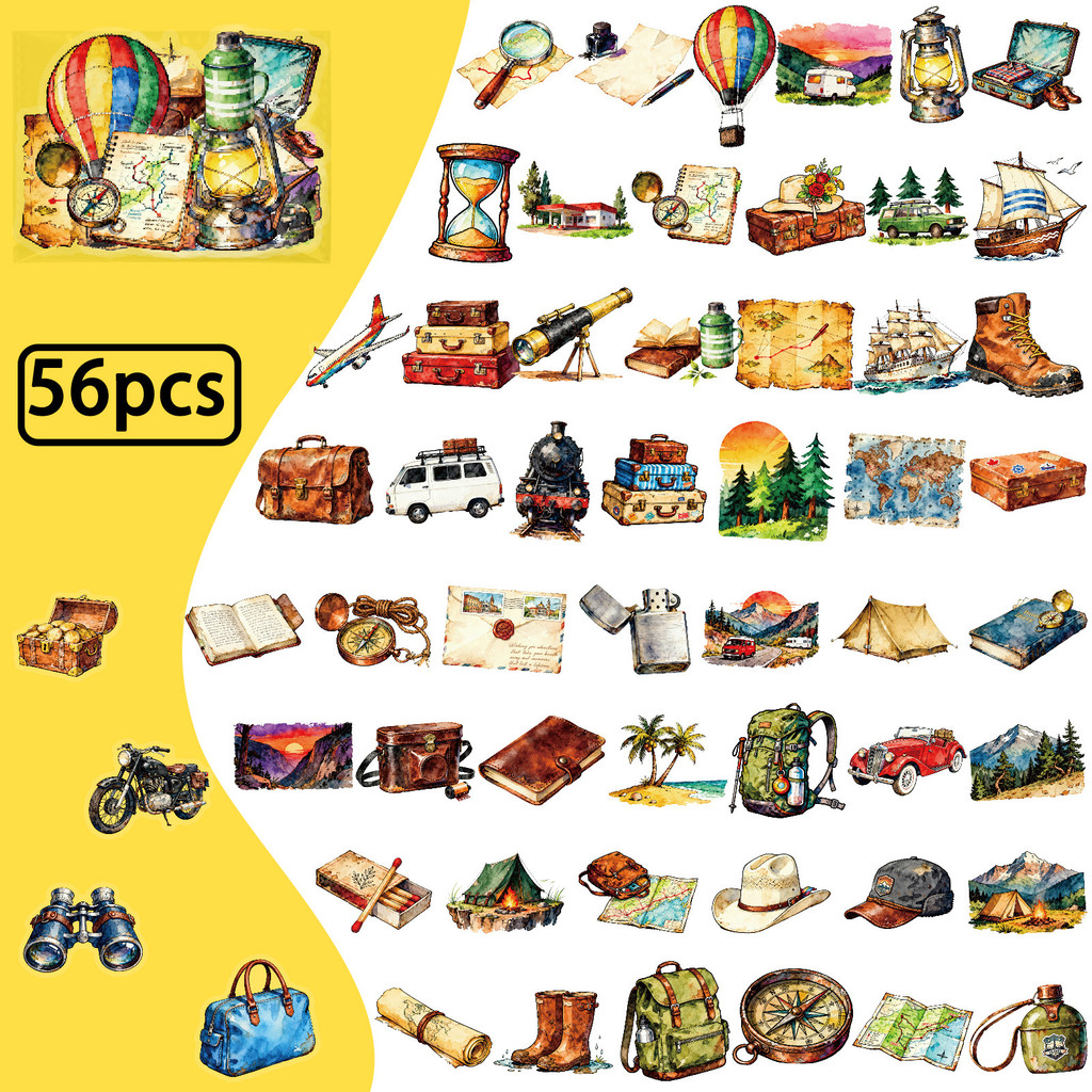 56Pcs Travel Outdoor PET Stick - огляд і ціна Outdoor Adventure Store