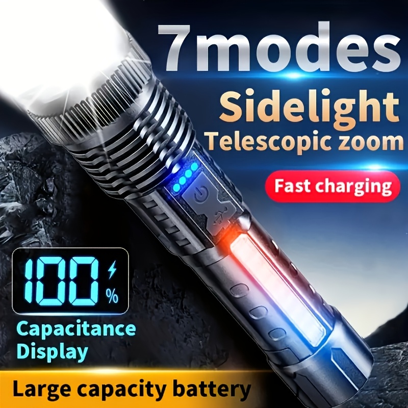 Powerful LED Flashlight Batter - огляд і ціна Outdoor Adventure Camp