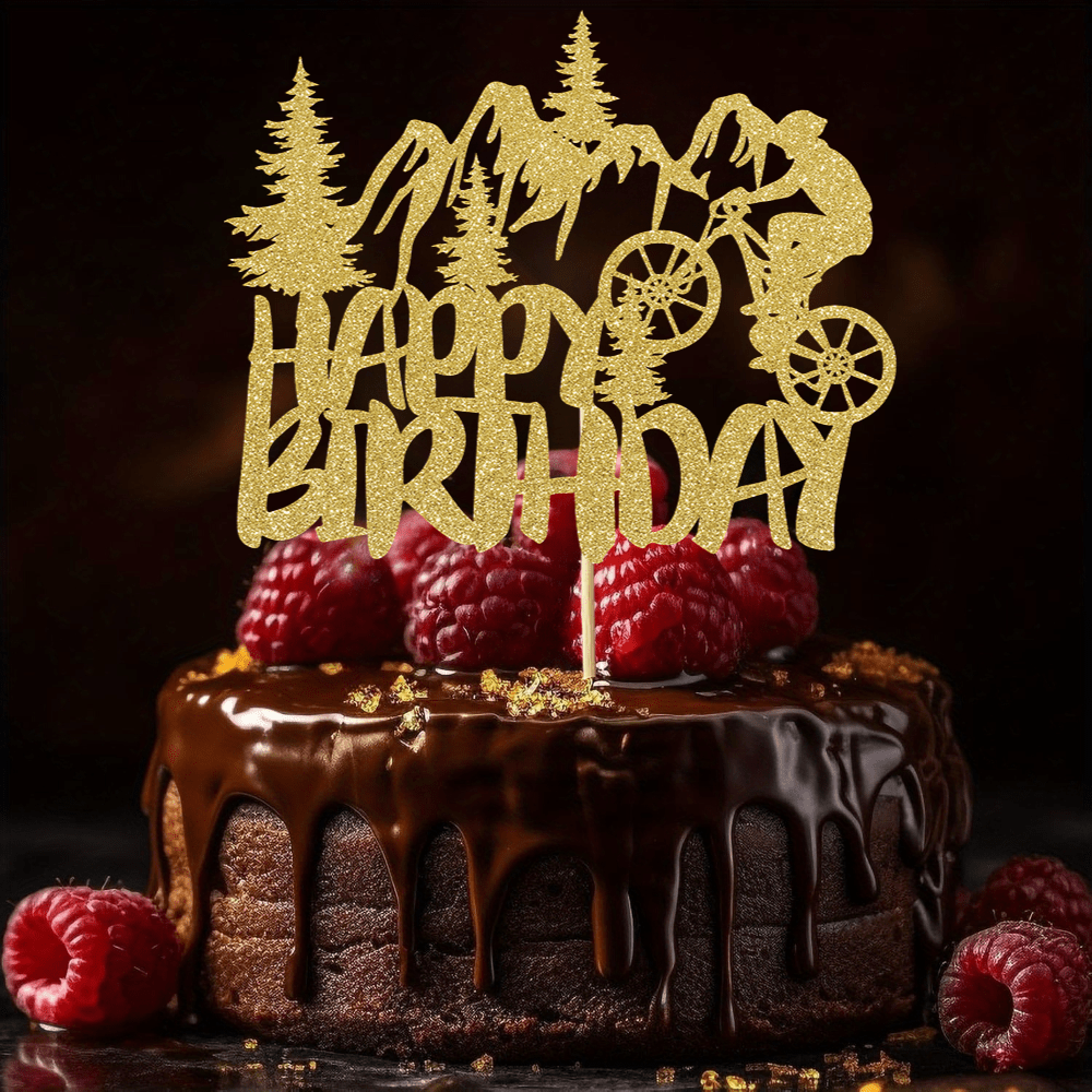 1pc Golden Glittering Retireme - огляд і ціна Outdoor Adventure Birthday Party